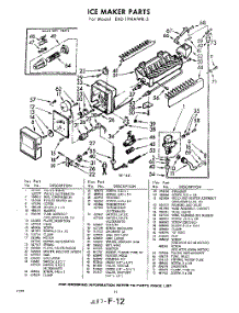12 - Ice Maker parts for Whirlpool Refrigerator EXD19NMWR5 / from AppliancePartsPros.com