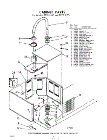 06 - Cabinet parts for Whirlpool CETH6WE / from AppliancePartsPros.com