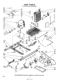 10 - Unit parts for Whirlpool Refrigerator EED221MKWR2 / from AppliancePartsPros.com