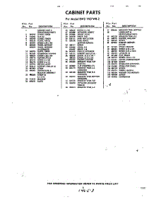 03 - Section parts for Whirlpool Refrigerator EWD19GTWR2 / from AppliancePartsPros.com