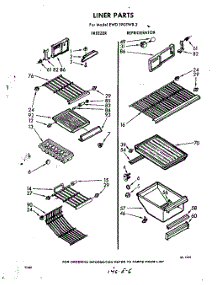 06 - Liner parts for Whirlpool Refrigerator EWD19GTWR2 / from AppliancePartsPros.com