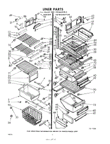 06 - Liner parts for Whirlpool Refrigerator EED221MMWR0 / from AppliancePartsPros.com