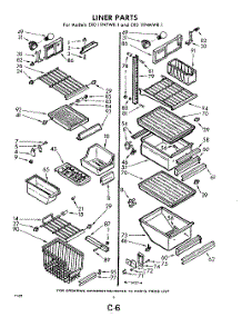 06 - Liner parts for Whirlpool Refrigerator EXD19NTWR1 / from AppliancePartsPros.com