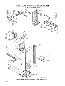 08 - Air Flow And Control parts for Whirlpool Refrigerator EED221MTWR0 / from AppliancePartsPros.com