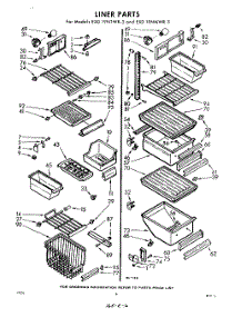 06 - Liner parts for Whirlpool Refrigerator EXD19NTWR3 / from AppliancePartsPros.com
