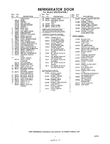 05 - Lit / Optional parts for Whirlpool Refrigerator EED221MTWR1 / from AppliancePartsPros.com