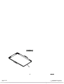 06 - Griddle parts for Whirlpool Range F6558L0 / from AppliancePartsPros.com
