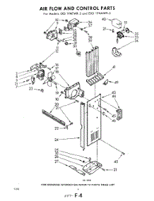 04 - Air Flow And Control parts for Whirlpool Refrigerator EXD19NTWR5 / from AppliancePartsPros.com