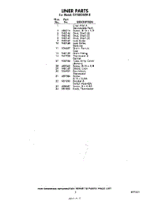 07 - Section parts for Whirlpool Freezer EV150CXKW0 / from AppliancePartsPros.com