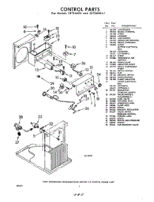 05 - Control parts for Whirlpool CETS4AE41 / from AppliancePartsPros.com