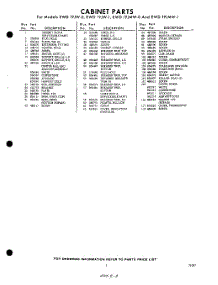 03 - Section parts for Whirlpool Refrigerator EWD19JW0 / from AppliancePartsPros.com