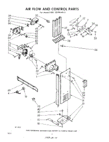 04 - Air Flow And Control parts for Whirlpool Refrigerator EED221PKWR0 / from AppliancePartsPros.com