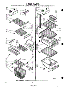 06 - Liner parts for Whirlpool Refrigerator EWD19JW1 / from AppliancePartsPros.com
