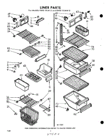 06 - Liner parts for Whirlpool Refrigerator EWD19JW2 / from AppliancePartsPros.com