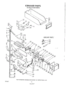 09 - Icemaker parts for Whirlpool Refrigerator ED19MTXRNR0 / from AppliancePartsPros.com