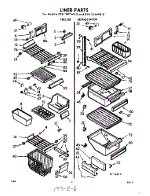 06 - Liner parts for Whirlpool Refrigerator EXD19PMWR2 / from AppliancePartsPros.com