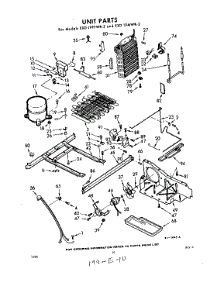 10 - Unit parts for Whirlpool Refrigerator EXD19PMWR2 / from AppliancePartsPros.com