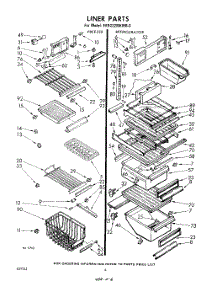 06 - Liner parts for Whirlpool Refrigerator EED222MKWR0 / from AppliancePartsPros.com