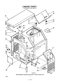 06 - Cabinet parts for Whirlpool CETS4WE31 / from AppliancePartsPros.com