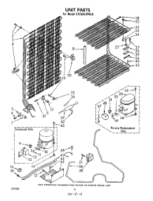 06 - Unit parts for Whirlpool Freezer EV150EXPW0 / from AppliancePartsPros.com
