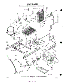 10 - Unit parts for Whirlpool Refrigerator EXD19PMWR3 / from AppliancePartsPros.com