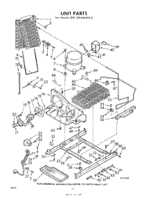 14 - Unit parts for Whirlpool Refrigerator EED251MMWR0 / from AppliancePartsPros.com