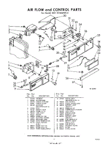 19 - Air Flow parts for Whirlpool Refrigerator EED251MMWR0 / from AppliancePartsPros.com