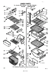 06 - Liner parts for Whirlpool Refrigerator EXD19PTWR1 / from AppliancePartsPros.com