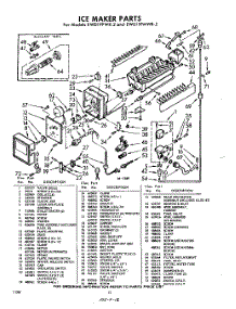 12 - Ice Maker parts for Whirlpool Refrigerator EWD19PMWR2 / from AppliancePartsPros.com