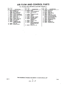 05 - Section parts for Whirlpool Refrigerator EXD19PTWR2 / from AppliancePartsPros.com