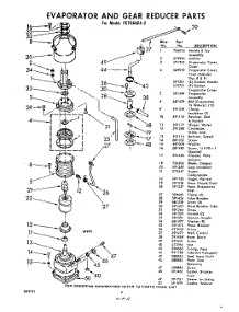 04 - Evaporator And Gear Reducer parts for Whirlpool CETS6AE42 / from AppliancePartsPros.com