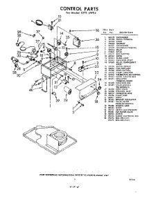 05 - Controls parts for Whirlpool CETS6WE4 / from AppliancePartsPros.com