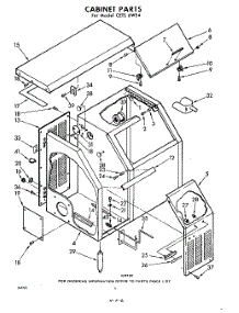 06 - Cabinet parts for Whirlpool CETS6WE4 / from AppliancePartsPros.com