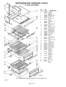 18 - Refrigerator Interior parts for Whirlpool Refrigerator EED251MMWR4 / from AppliancePartsPros.com