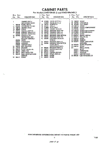 03 - Section parts for Whirlpool Refrigerator EWD19PWR2 / from AppliancePartsPros.com