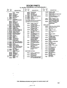 09 - Lit / Optional parts for Whirlpool Refrigerator EWD19PWR2 / from AppliancePartsPros.com