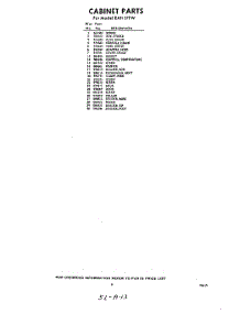 03 - Section parts for Whirlpool Freezer EAH17FW0 / from AppliancePartsPros.com