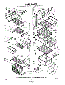 06 - Liner parts for Whirlpool Refrigerator EXD19VMWR1 / from AppliancePartsPros.com