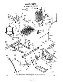 10 - Unit parts for Whirlpool Refrigerator EWD19SKWR0 / from AppliancePartsPros.com