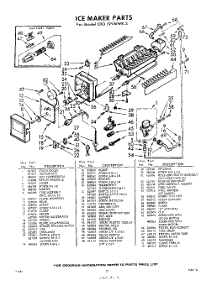 12 - Ice Maker parts for Whirlpool Refrigerator EXD19VMWR3 / from AppliancePartsPros.com