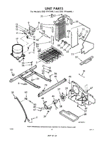 10 - Unit parts for Whirlpool Refrigerator EXD19VTWR1 / from AppliancePartsPros.com
