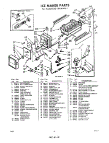 12 - Ice Maker parts for Whirlpool Refrigerator EXD19VTWR1 / from AppliancePartsPros.com