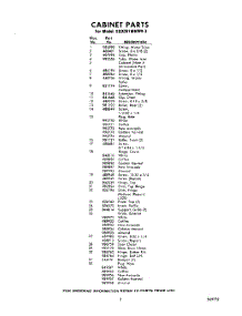 03 - Section parts for Whirlpool Refrigerator EED261MKWR3 / from AppliancePartsPros.com