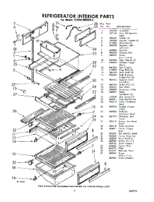 09 - Refrigerator Interior parts for Whirlpool Refrigerator EED261MKWR3 / from AppliancePartsPros.com