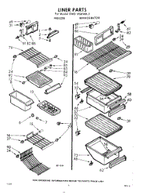 06 - Liner parts for Whirlpool Refrigerator EWD19SKWR2 / from AppliancePartsPros.com