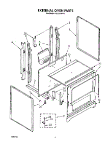 03 - External Oven parts for Whirlpool Range FGC355VL1 / from AppliancePartsPros.com
