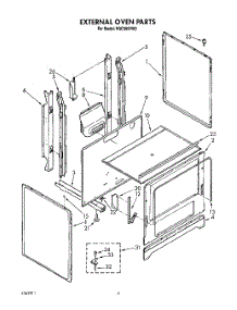 03 - External Oven parts for Whirlpool Range FGC355VL2 / from AppliancePartsPros.com