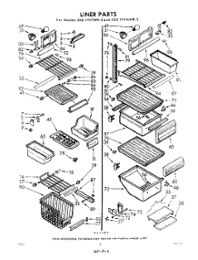 06 - Liner parts for Whirlpool Refrigerator EXD19VTWR3 / from AppliancePartsPros.com