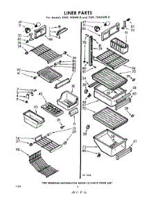 06 - Liner parts for Whirlpool Refrigerator EWD19XWR0 / from AppliancePartsPros.com