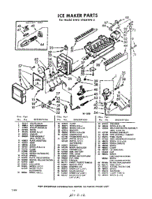 12 - Ice Maker parts for Whirlpool Refrigerator EWD19XWR0 / from AppliancePartsPros.com